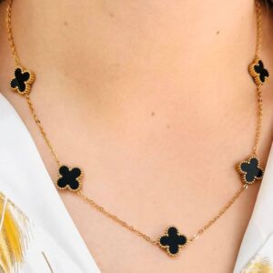 Black Clover Necklace