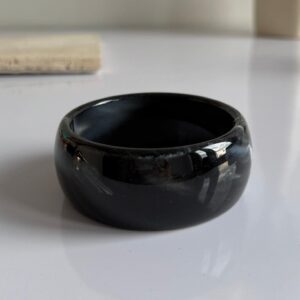 Midnight Noir Resin Bangle